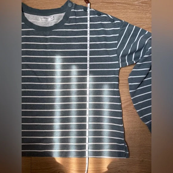 REITMANS Signature Teal Cotton-blend Knit Top - Picture 6 of 7